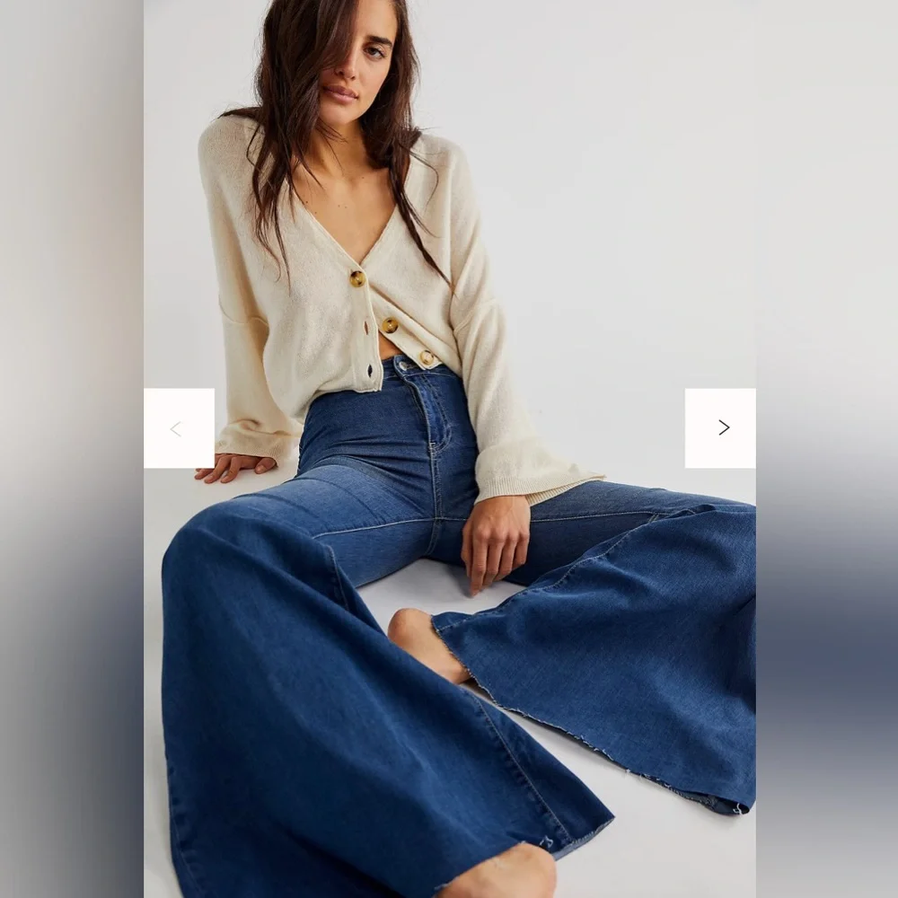 Free People We The Free Just Float On Flare Jeans.